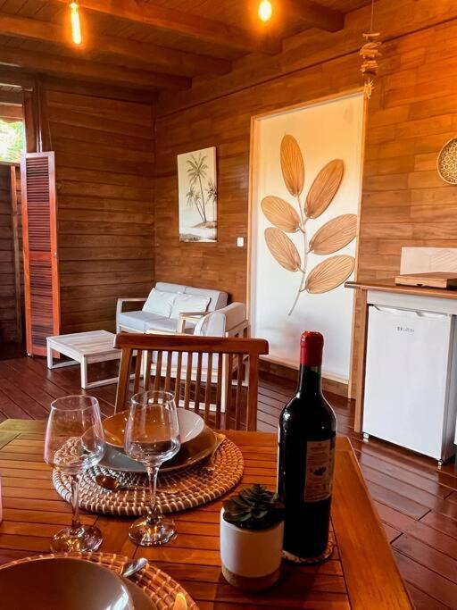 Bungalow Avec Jacuzzi Privatif Sainte-Rose Exterior foto