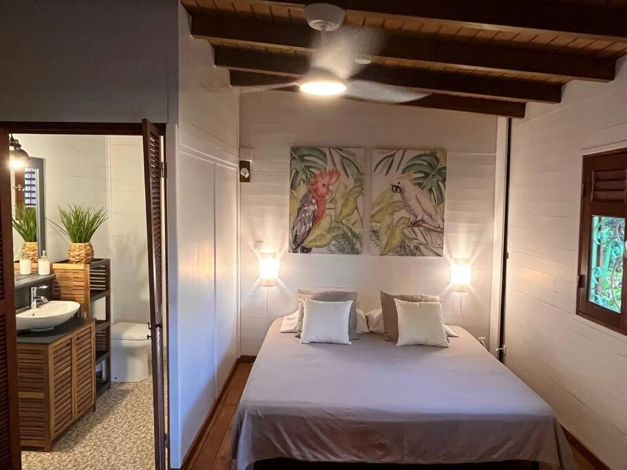 Bungalow Avec Jacuzzi Privatif Sainte-Rose Exterior foto